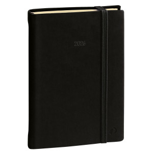 AGENDA GIORNALIERA DAILY 21 PRESTIGE 13X21CM SILK NERO 2023 QUO VADIS COD. 375012Q