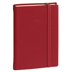 AGENDA GIORNALIERA DAILY 21 PRESTIGE 13X21CM SILK BORDEAUX 2023 QUO VADIS COD. 375014Q