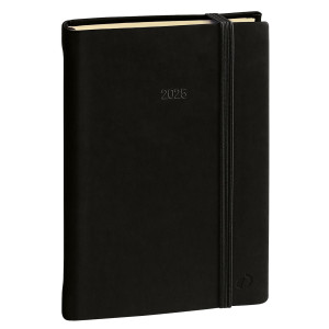 AGENDA GIORNALIERA DAILY POCKET PRESTIGE 8,5X13CM SILK NERO 2023 QUO VADIS COD. 617014Q