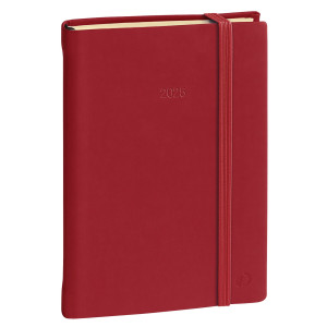 AGENDA GIORNALIERA DAILY POCKET PRESTIGE 8,5X13CM SILK BORDEAUX 2023 QUOVADIS COD. 617017Q