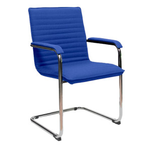 SEDUTA ATTESA CYNDY RIVESTIMENTO ECO LEATHER BLU UNISIT COD. CNS/KB