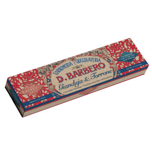TORRONE GIANDUJA CON GRANELLA DI TORRONE 260GR IN ASTUCCIO BARBERO COD. GIANTOR