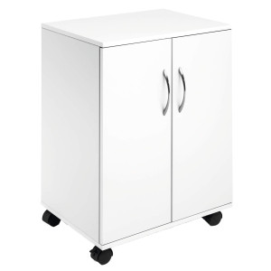 MOBILETTO MULTIFUNZIONE 74/53 CON ANTE BIANCO DURABLE COD. 3115-02
