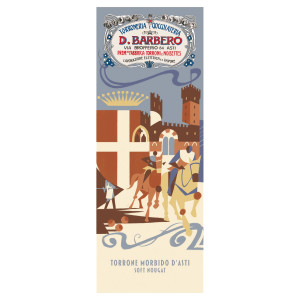TAVOLETTA TORRONE MORBIDO CON NOCCIOLE IGP 150GR IN ASTUCCIO BARBERO COD. 2001LN