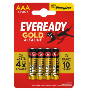 BLISTER 4 PILE MINISTILO ALKALINE AAA 1,5V ENERGIZER COD. U500003