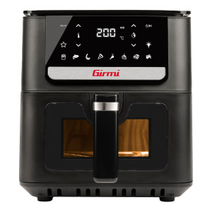 FRIGGITRICE AD ARIA A DUE ALTEZZE 6,5L 28,5X30,5X38CM NERO GIRMI COD. FG8400