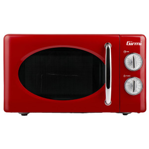 FORNO A MICROONDE VINTAGE CON COTTURA COMBINATA 20L ROSSO GIRMI COD. FM2102
