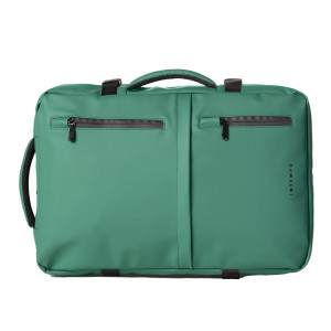 ZAINO TRAVEL BACKPACK DROP2GO GOMMA ANTIPIOGGIA DIM. 30X15X45CM VERDE INTEMPO COD. 9235DRG24