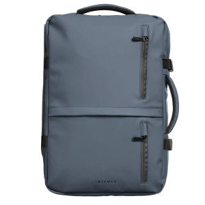 ZAINO TRAVEL BACKPACK DROP2GO GOMMA ANTIPIOGGIA DIM. 30X15X45CM BLU INTEMPO COD. 9235DRG32