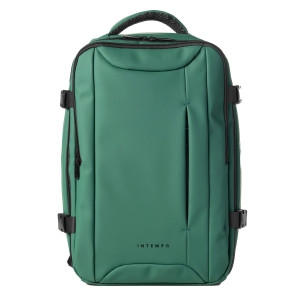 ZAINO CABIN BAG DROP2GO GOMMA ANTIPIOGGIA DIM. 25X20X40CM VERDE INTEMPO COD. 9237DRG24