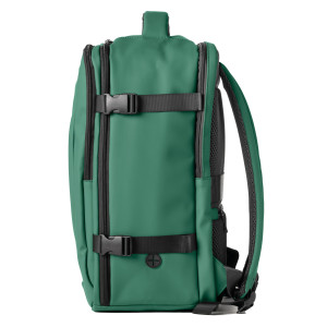 ZAINO CABIN BAG DROP2GO GOMMA ANTIPIOGGIA DIM. 25X20X40CM VERDE INTEMPO COD. 9237DRG24
