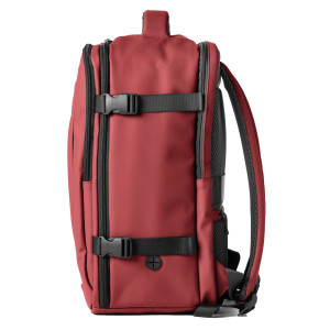 ZAINO CABIN BAG DROP2GO GOMMA ANTIPIOGGIA DIM. 25X20X40CM BORDEAUX INTEMPO COD. 9237DRG30