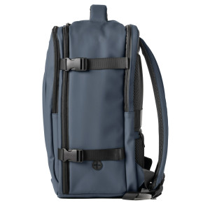 ZAINO CABIN BAG DROP2GO GOMMA ANTIPIOGGIA DIM. 25X20X40CM BLU INTEMPO COD. 9237DRG32