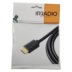 CAVO HDMI V1.4B 4K ULTRA HD SERIE SILVER LUNGHEZZA 3MT.-IRRADIO COD. 149029199