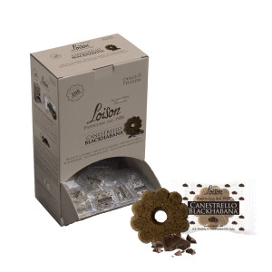 DISPENSER 200 BISCOTTI CANESTRELLO BLACKHABANA 1250GR LOISON COD. 1006SD