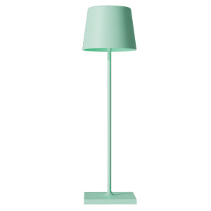 LAMPADA DA TAVOLO 851 RICARICABILE 8XH30CM METALLO VERDE SALVIA PALMINA COD. DL-XTD851SV