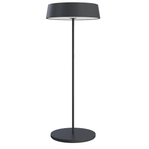 LAMPADA DA TAVOLO 901 C/AGGANCIO MAGNETICO ALLUMINIO NERO PALMINA COD. DL-XTD901BK