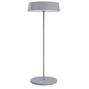 LAMPADA DA TAVOLO 901 C/AGGANCIO MAGNETICO ALLUMINIO GRIGIO PALMINA COD. DL-XTD901GY