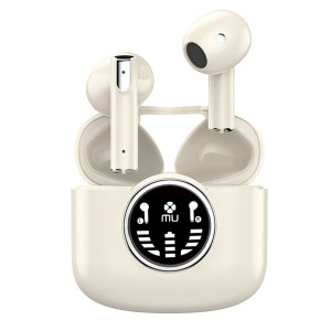 AURICOLARE BLUETOOTH 5.3 -BIANCO -MU COD. P40 PRO WT