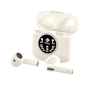 AURICOLARE BLUETOOTH 5.3 -BIANCO -MU COD. P40 PRO WT