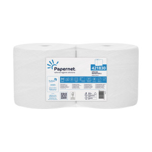 BOBINA ASCIUGATUTTO 471 STRAPPI / 112,1M GOFFRATURA WAVE PAPERNET COD. 421830 CONFEZIONE DA 2