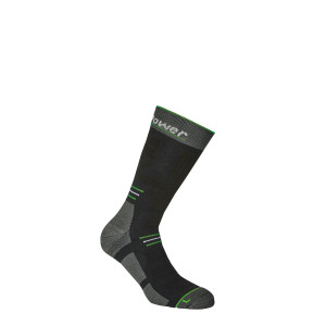 PACK 2 PAIA CALZE CORTE TECNICHE BLOW TG M (40-43 NERO/VERDE FLUO U-POWER COD. SK311VF-M