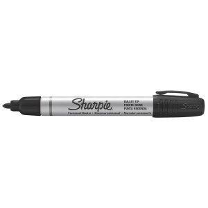 MARCATORE PERMANENTE SMALL METAL NERO P.TONDA SHARPIE COD. S0945720 CONFEZIONE DA 12