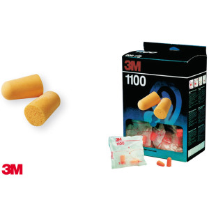 200 COPPIE DI INSERTI AURICOLARI MODELLABILI 1100 3M COD. 7100100637