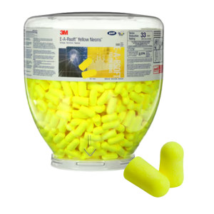 CONF 500 RICARICA INSERTI AURICOLARI E-A-RSOFT YELLOW NEONS PER BOCCIONE 3M COD. 7000038202