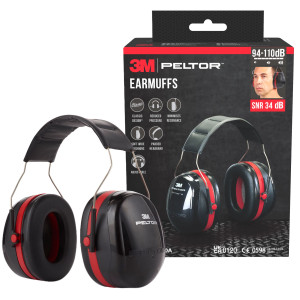 CUFFIA PROTETTIVA PELTOR OPTIME III H540A-411-SV 3M COD. 7100398739