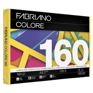 CARTA FABRIANO COLORE A3 160GR 125FG COL.TENUI CEDRO COD. 74916042