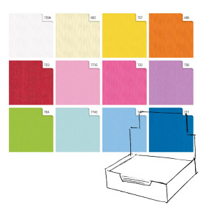 SCATOLA 100FG CARTA REGALO KRAFT LIGHT 70X100CM REX SADOCH COD. 74400LIT