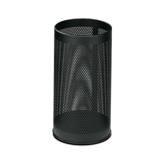 PORTAOMBRELLI TONDO NERO H 48CM IN METALLO FORATO COD. F450265