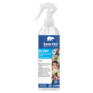 PROFUMATORE PER AMBIENTI E TESSUTI DEO SPRAY 300ML BOUQUET DI FIORI SANITEC COD. 2403