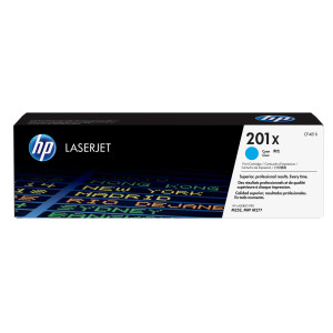HP 201X TONER CARTRIDGE CIANO LASER JET SERIE M252/M277 ALTA CAPACITA COD. CF401X