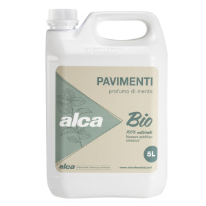 DETERGENTE PAVIMENTI BIO 5L MENTA ALCA COD. ALC1295