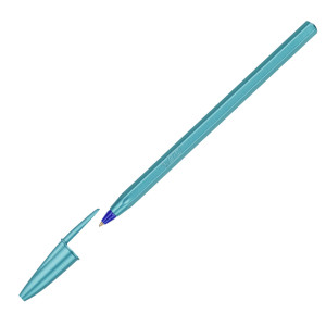 SCATOLA 20 PENNA SFERA CRISTAL GLACE' FUSTO BLU/ROSA 1.0MM BICÂ® COD. 302535