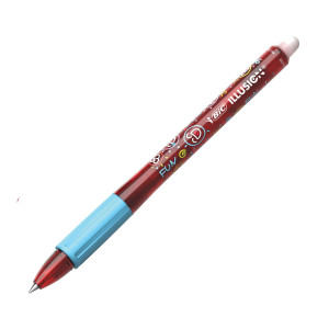 SCATOLA 12 PENNA SFERA GEL CANCELLABILE GELOCITY ILLUSION 0,7MM ROSSO BIC (DELIS COD. 516524