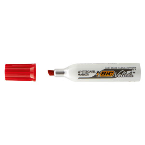 PENNARELLO VELLEDA 1781 ROSSO P.SCALPELLO WHITEBOARD BIC COD. 9402961 CONFEZIONE DA 12