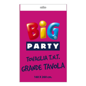 TOVAGLIA TNT 160X260CM FUCSIA BIG PARTY COD. 14651