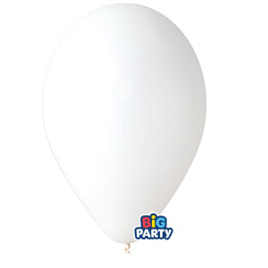 BUSTA 16 PALLONCINI IN LATTICE D26CM BIANCO BIG PARTY COD. 71110