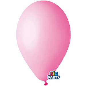 BUSTA 10 PALLONCINI IN LATTICE D30CM ROSA BIG PARTY COD. 71131