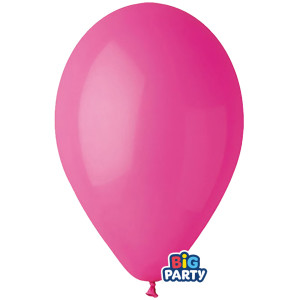 BUSTA 10 PALLONCINI IN LATTICE D30CM FUCSIA BIG PARTY COD. 71136