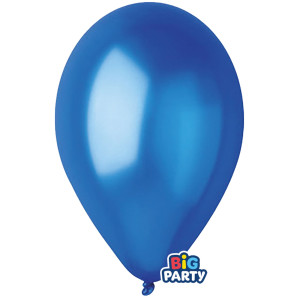 BUSTA 10 PALLONCINI IN LATTICE D30CM BLU BIG PARTY COD. 71137