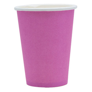 25 BICCHIERI 250CC ECOCOLOR BIODEGRADABILE FUCSIA BIG PARTY COD. 74087