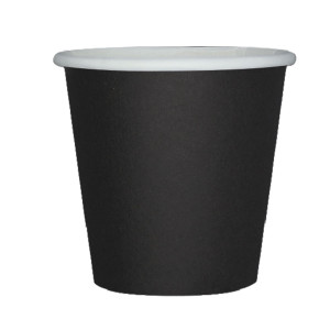 25 BICCHIERI 80CC ECOCOLOR BIODEGRADABILE NERO BIG PARTY COD. 74257