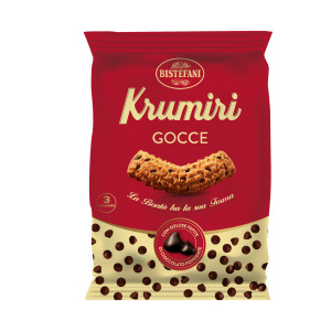 KRUMIRI GOCCE DI CIOCCOLATO 27GR BISTEFANI COD. BIKGS CONFEZIONE DA 32