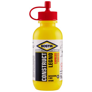 COLLA CONSTRUCT LEGNO EXPRESS FLACONE 75G D8103 BOSTIK COD. 6303483 CONFEZIONE DA 12
