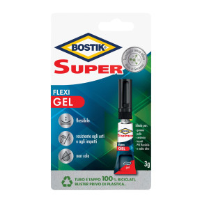 COLLA ISTANTANEA SUPER FLEXI GEL 3G BOSTIK COD. 7003417