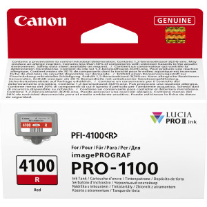 CANON CARTUCCIA INK PFI-4100 ROSSO COD. 6785C001